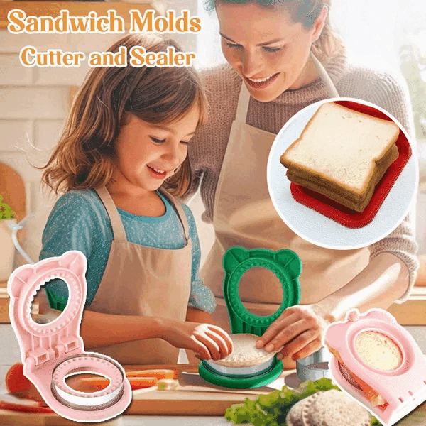 BakeMagic Sandwich Molds Cutter and Sealer
